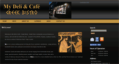Desktop Screenshot of mydeliandcafe.com