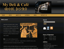 Tablet Screenshot of mydeliandcafe.com